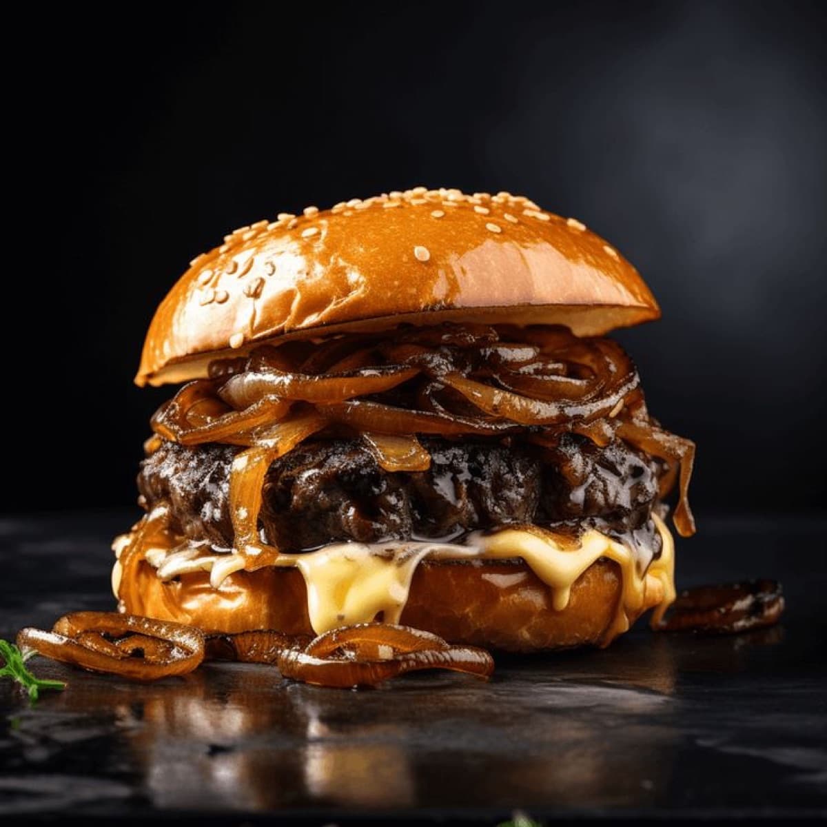 Signature Brioche Cheeseburger