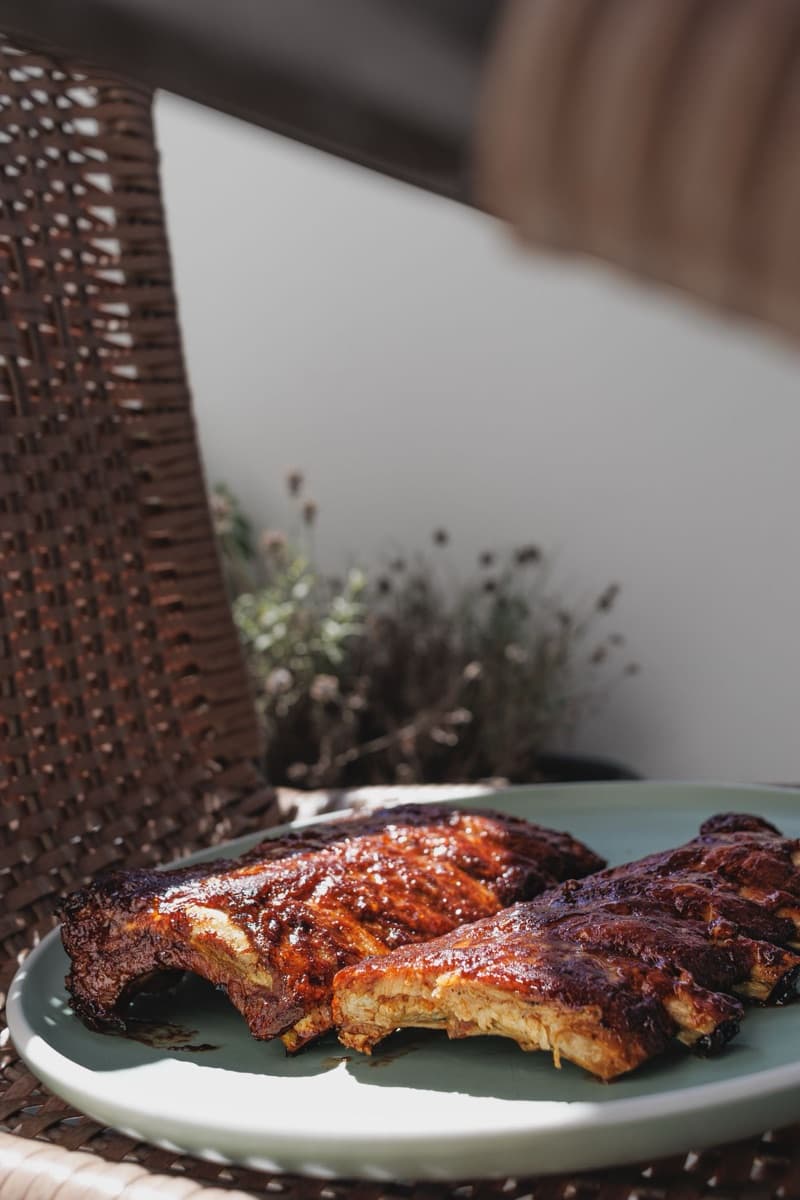12-Hour Pork Ribs, Signature BBQ Glaze