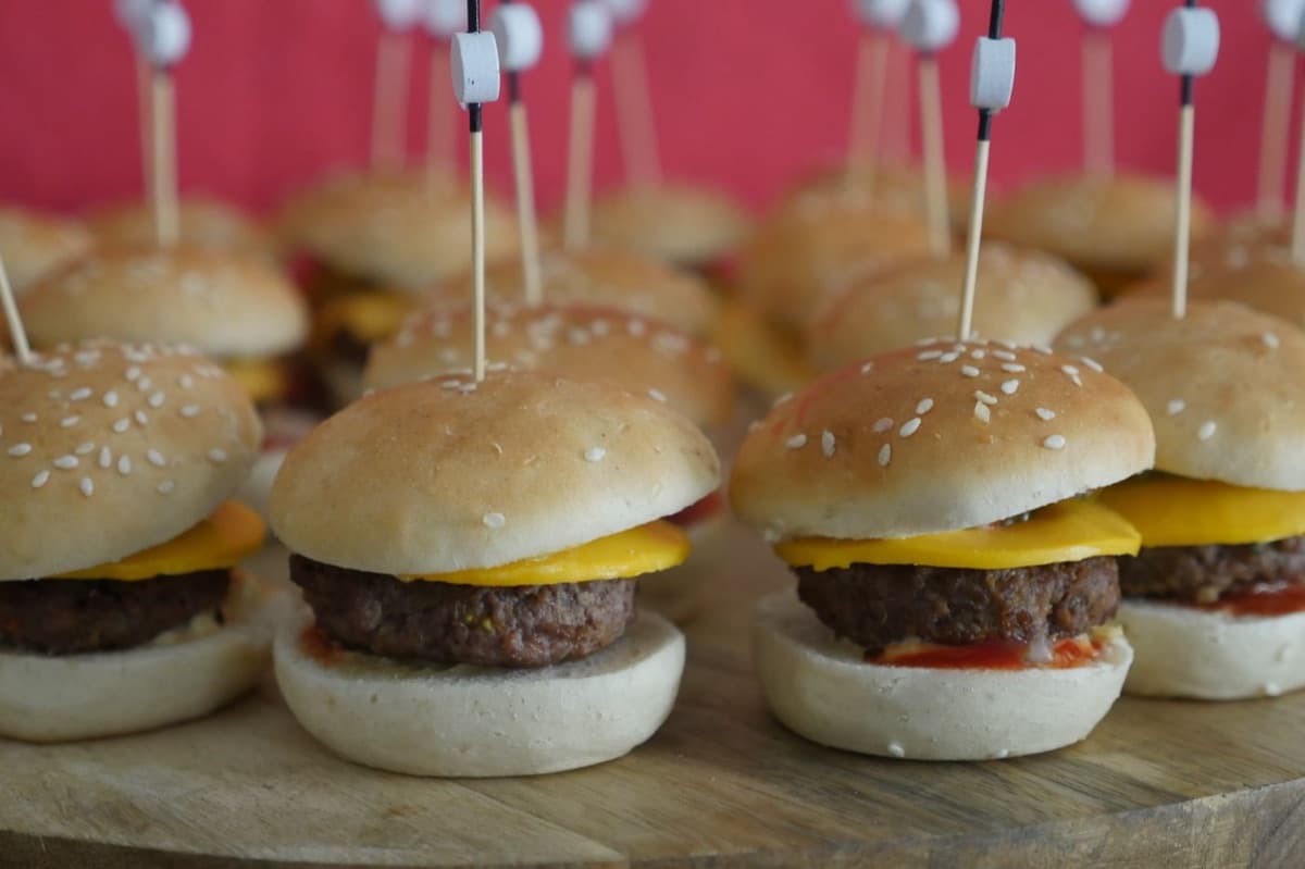 Mini Brioche Cheeseburgers