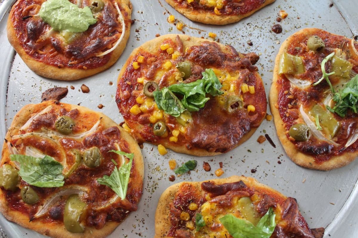 Stone-Baked Mini Pizzas