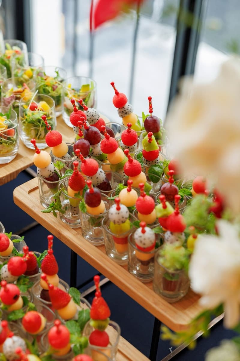 Fresh Fruit Skewers