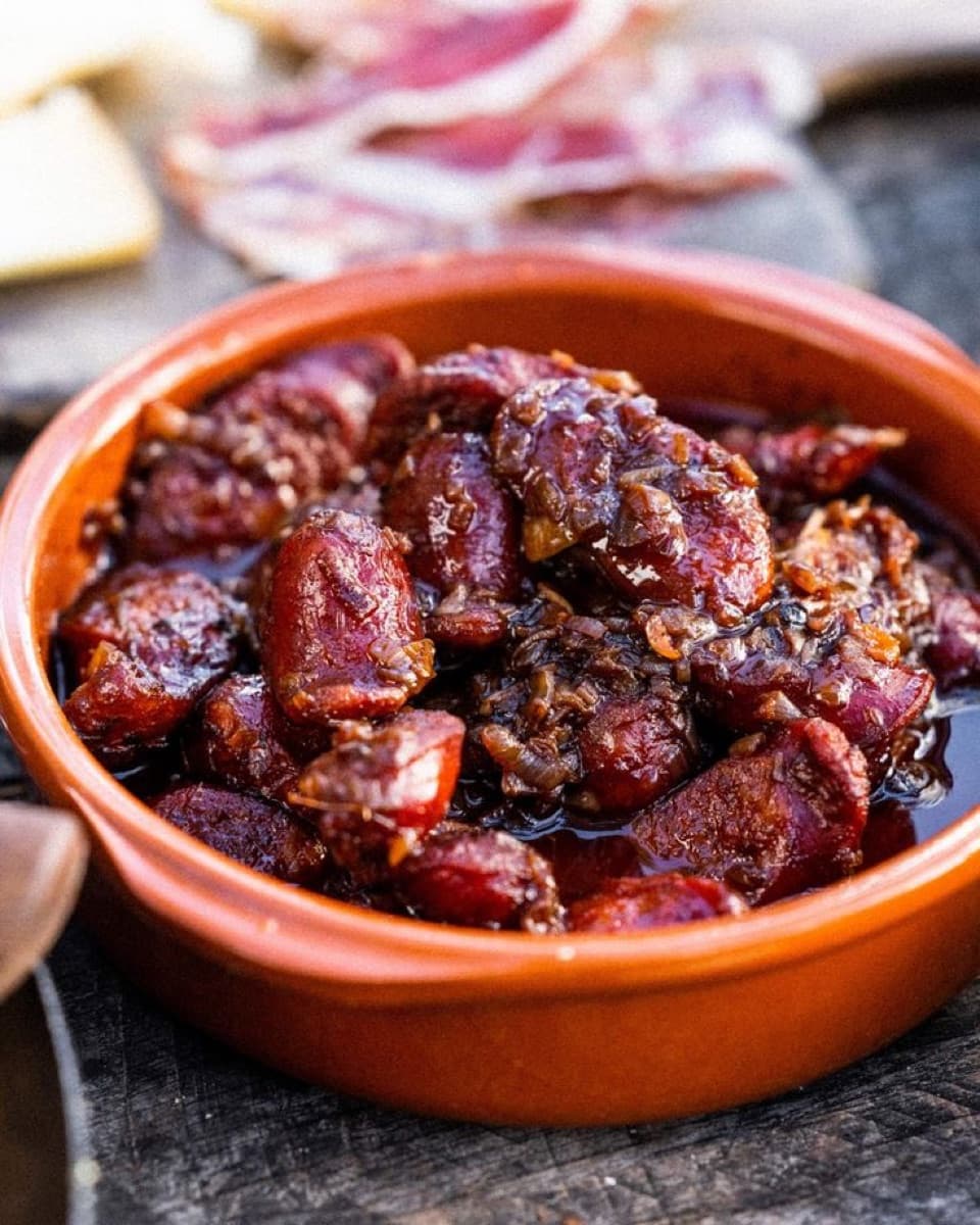 Chorizo al Vino Tinto