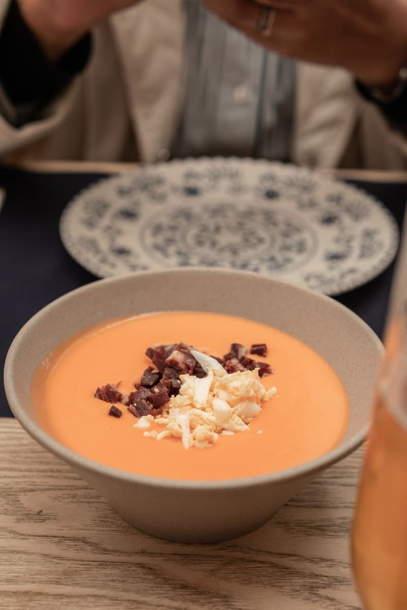 Salmorejo Cordobés, Jamón & Egg