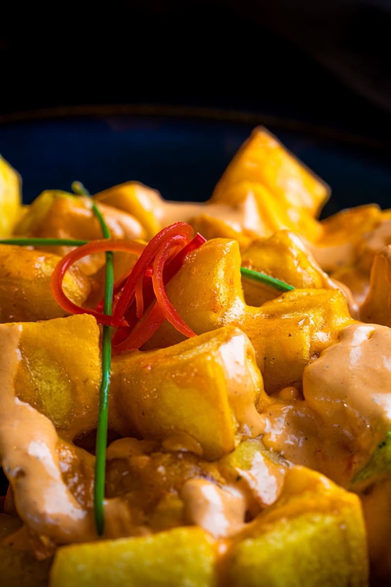 Patatas Bravas with Smoked Aioli