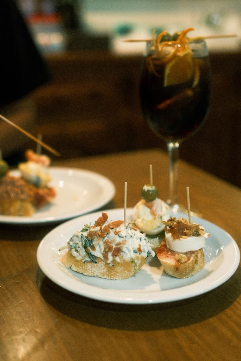 Gilda Pintxos — olive, anchovy & guindilla